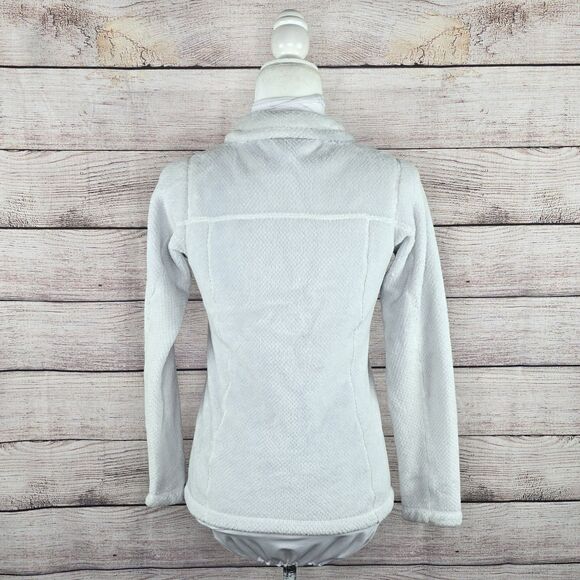 Patagonia Re-Tool Snap-T White Fleece Classic Polartec Fleece Cozy Pullover XS - Picture 4 of 8